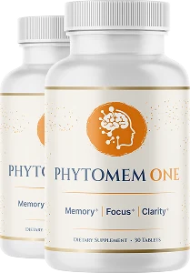 Phytomem One 2 bottle starter package for memory and focus support