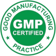 GMP certified good manufacturing practice badge for Phytomem One
