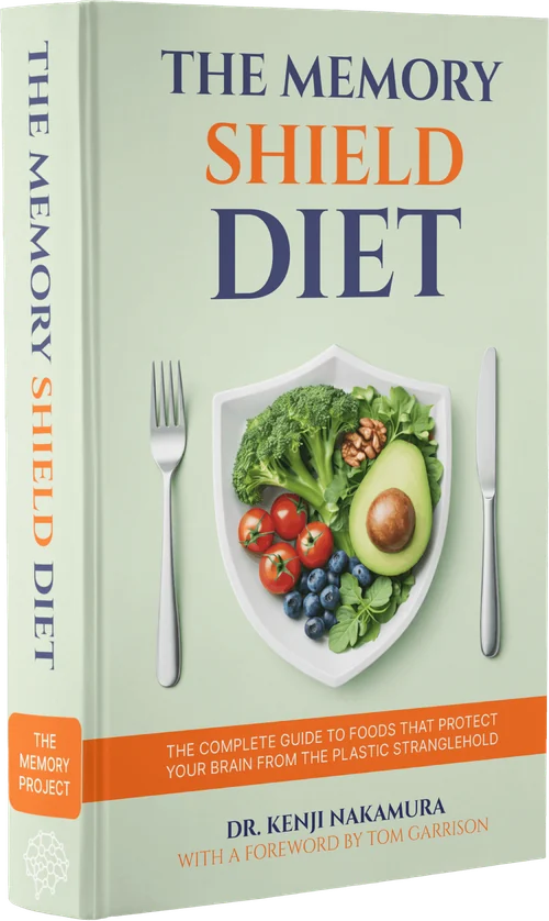The Memory Shield Diet by Dr. Kenji Nakamura, free bonus ebook with every Phytomem One order